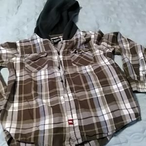 Tony Hawk Plaid Hoodie  😍